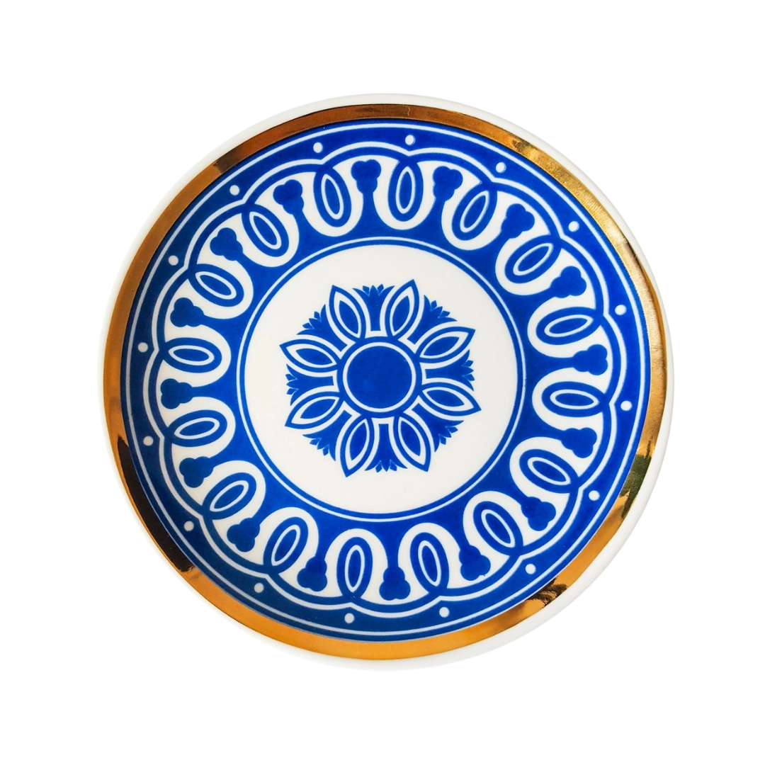 Porcelain Plate  | Orient - Blue | 8.27"
