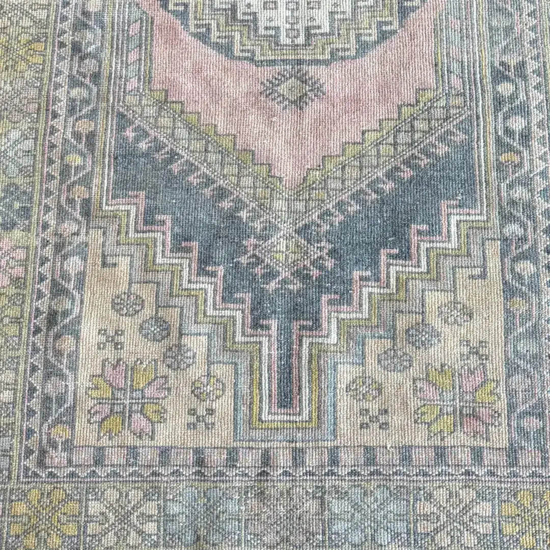 Anadol Pink – Vintage Handwoven Anatolian Wool Rug | 3.11' x 6.07'