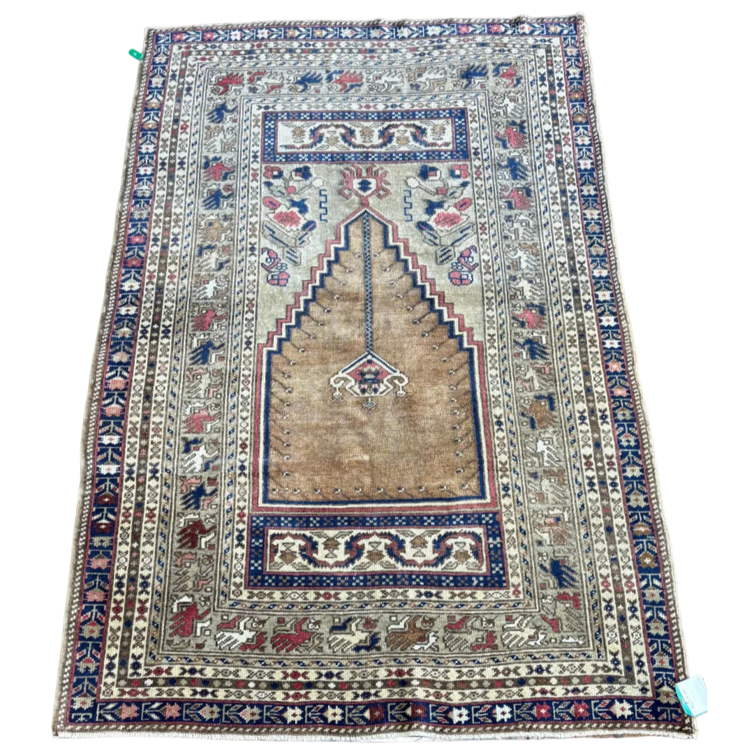 Handwoven Turkish Rug – 3'0" x 5'9"