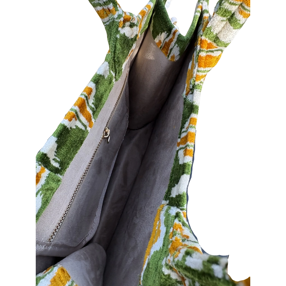 Silk Velvet Tote Bag