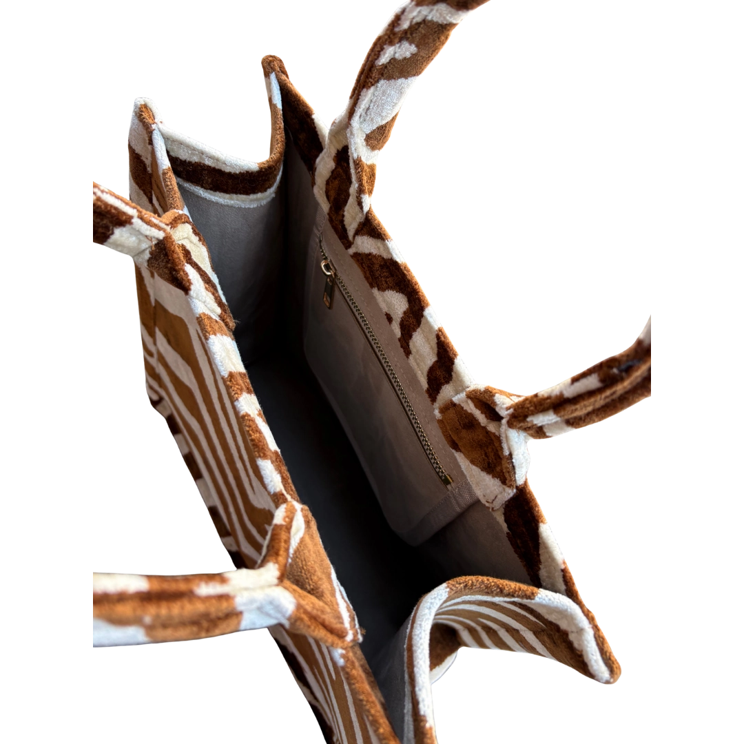 Silk Velvet Tote Bag