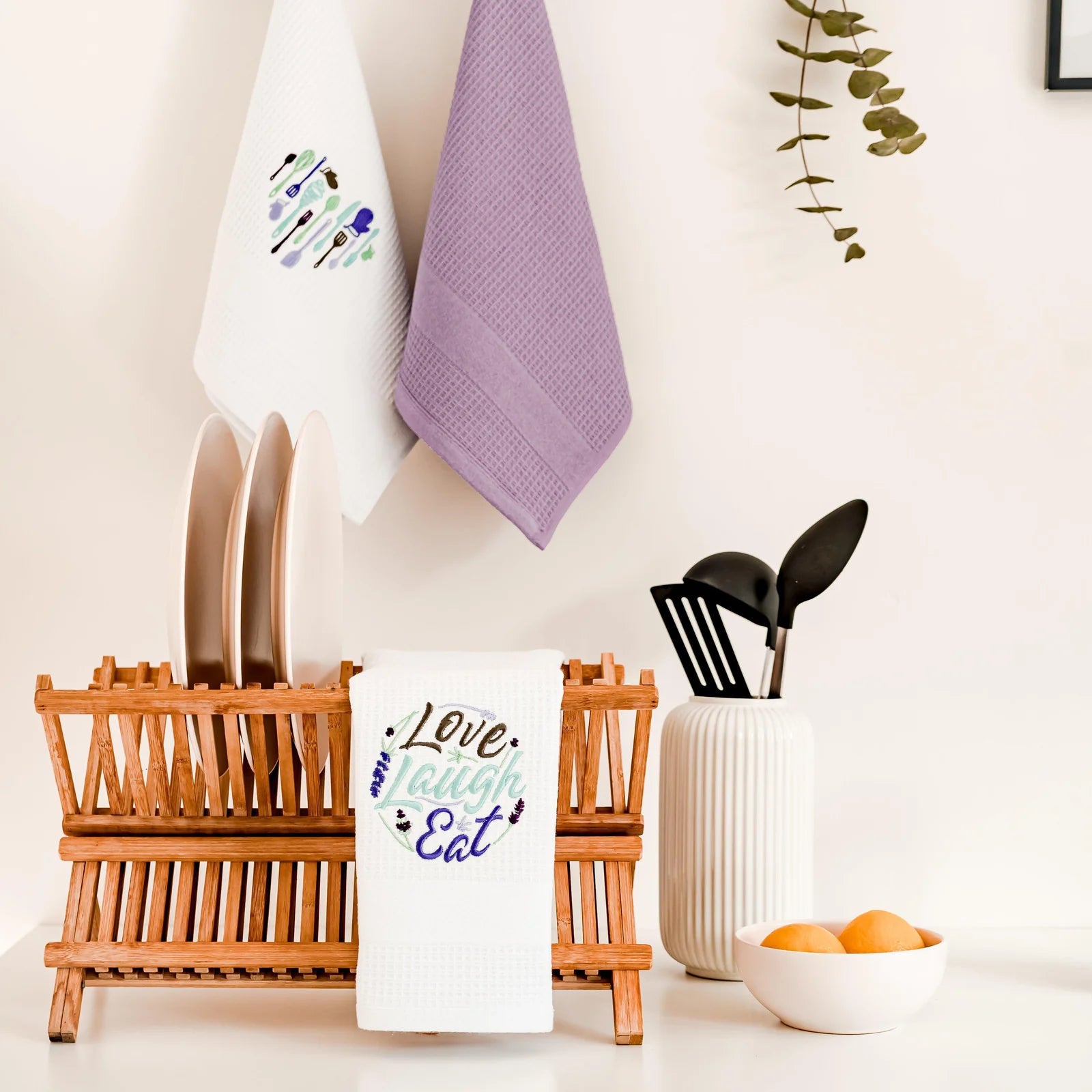 Lavender Love Kitchen Towel Set