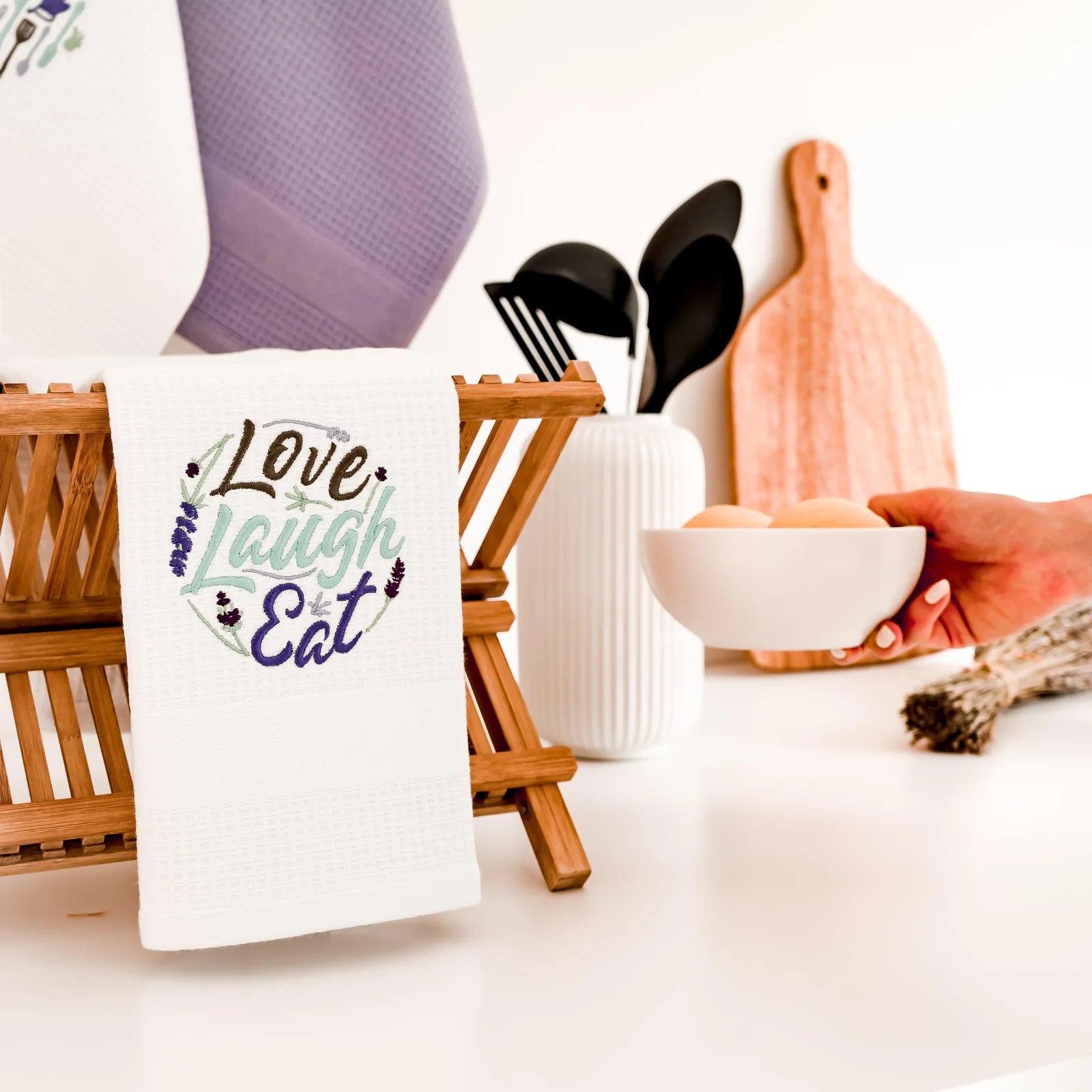 Lavender Love Kitchen Towel Set